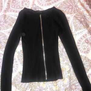 Express zip up sweater
